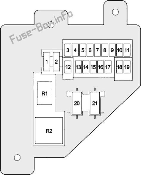 location junction box 99 dakota|2000 dakota fuse box diagram.